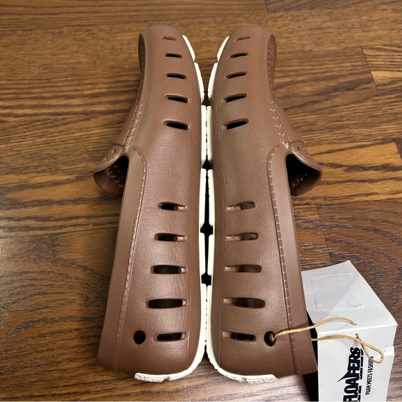 Floafers | Men's Country Club Driver | Driftwood Brown/Coconut Shoes size 9 - Picture 7 of 11